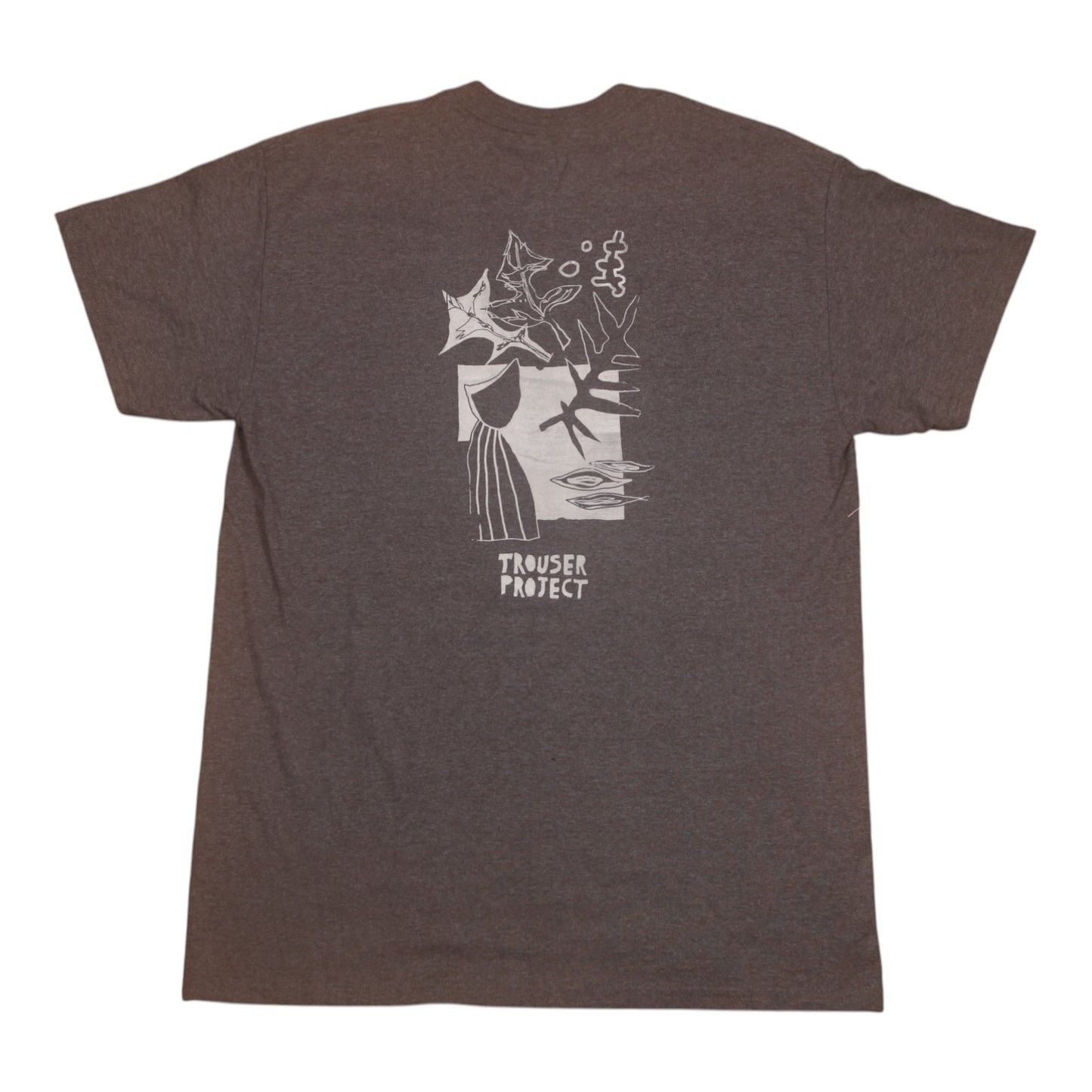 Upcycled Illustrated Screenprint T-shirt (M)