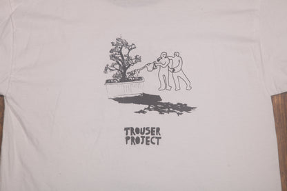 Upcycled Illustrated Screenprint T-shirt (M)