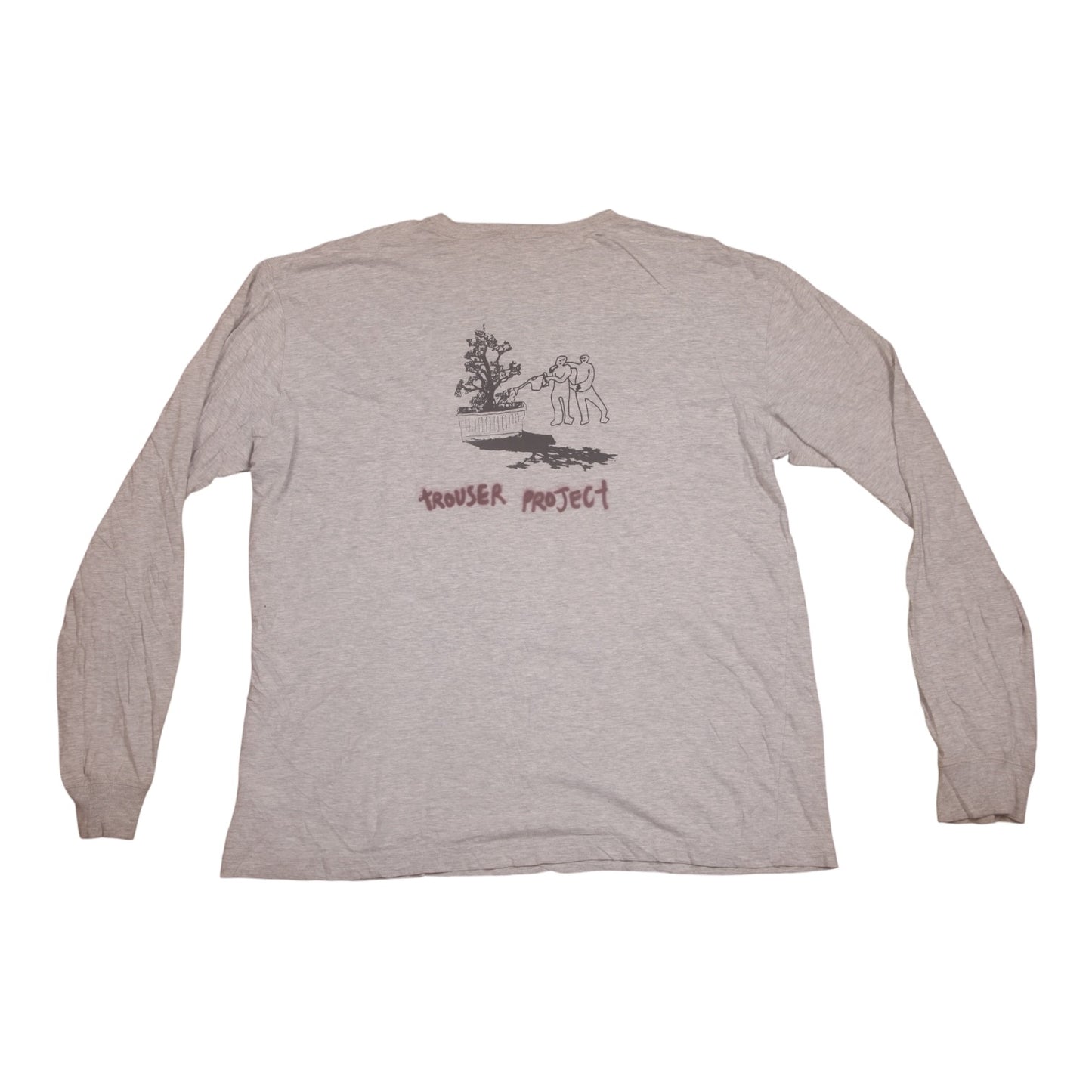 Upcycled Illustrated Screenprint T-shirt (XL)