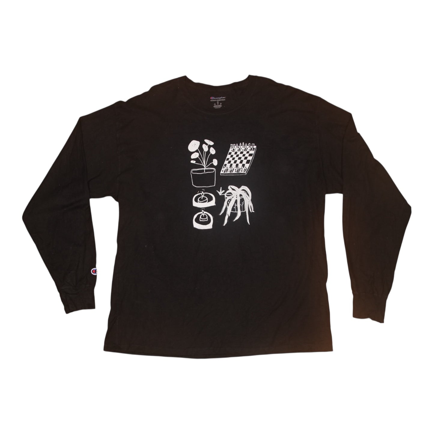 Champion Upcycled Illustrated Screenprint T-Shirt (XL)