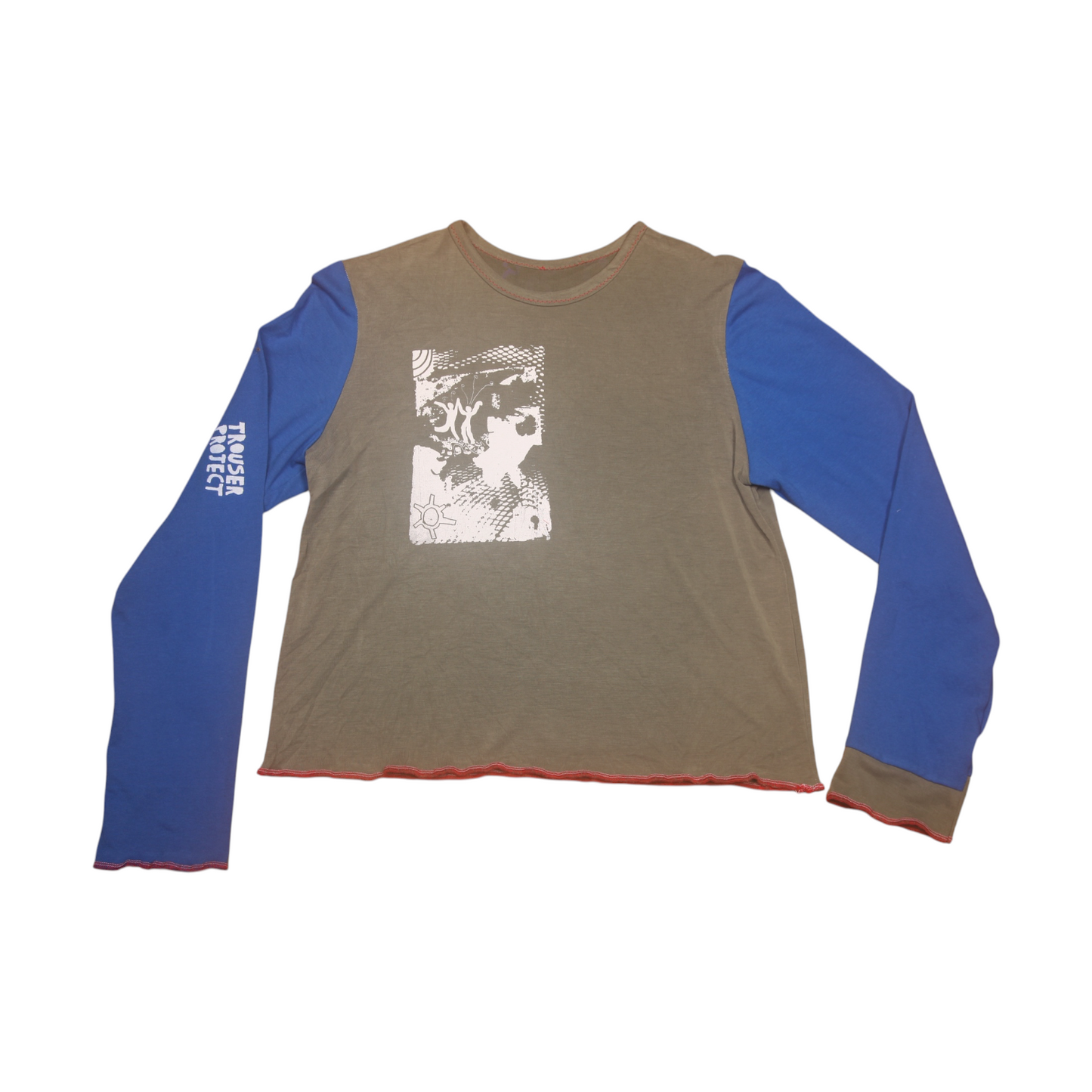 Long Sleeve Screenprint Fitted Tee (UK14/16)