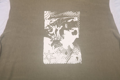 Long Sleeve Screenprint Fitted Tee (UK16/18)