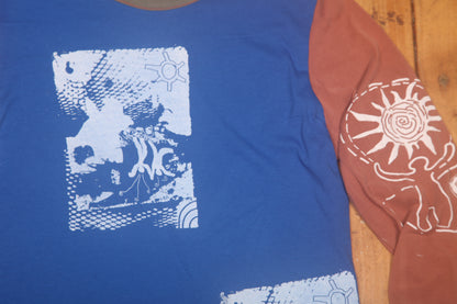 Long Sleeve Screenprint Fitted Tee (UK10/12)