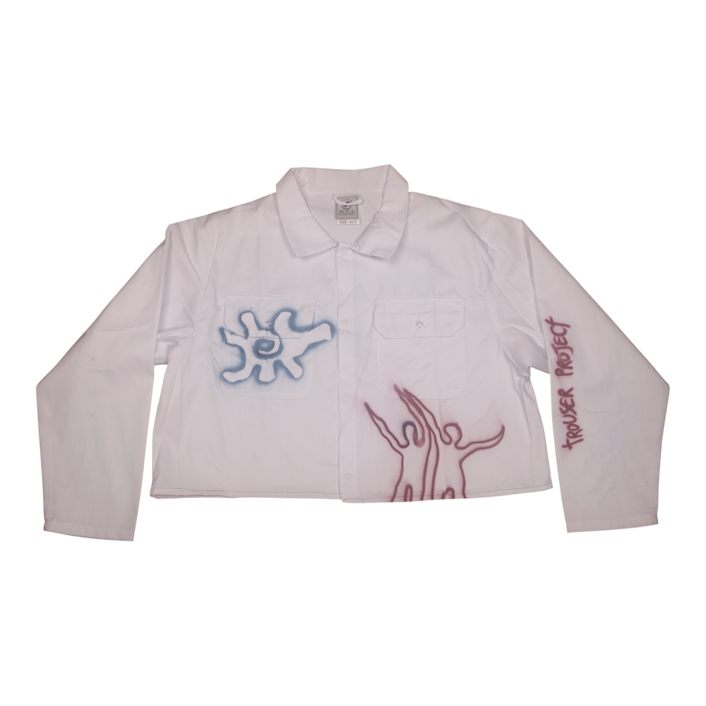 Upcycled Cropped Shirt (L)