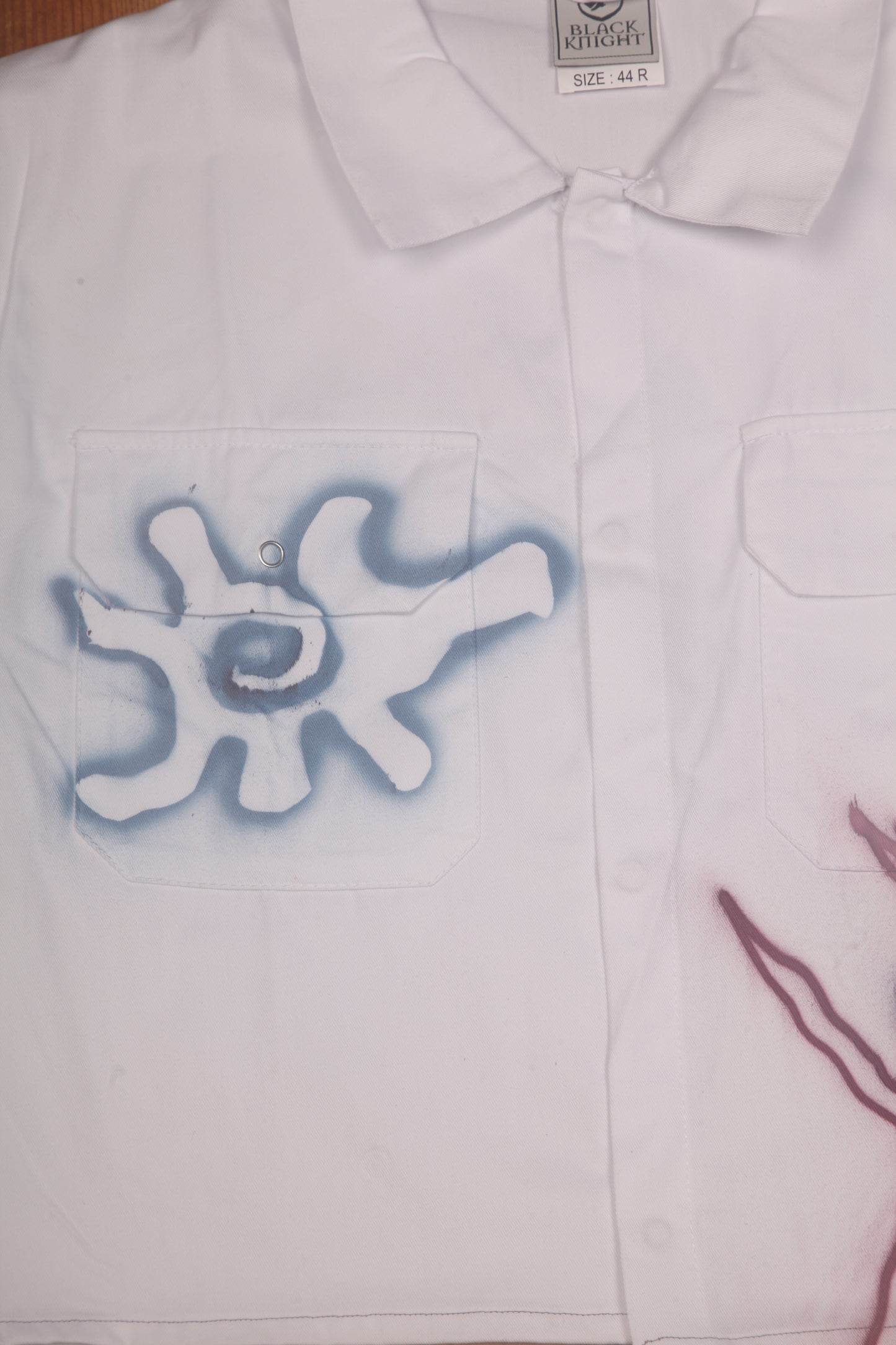 Upcycled Cropped Shirt (L)