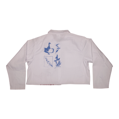 Upcycled Cropped Shirt (L)