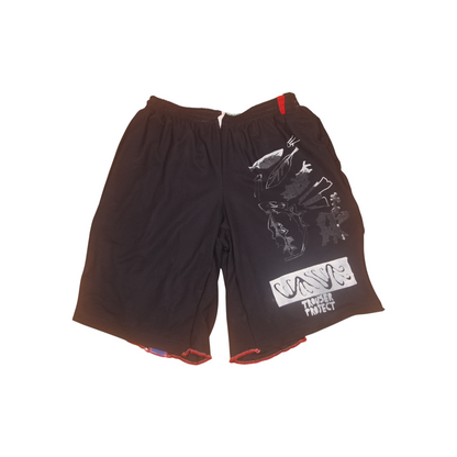 Reworked Patchwork Sports Shorts