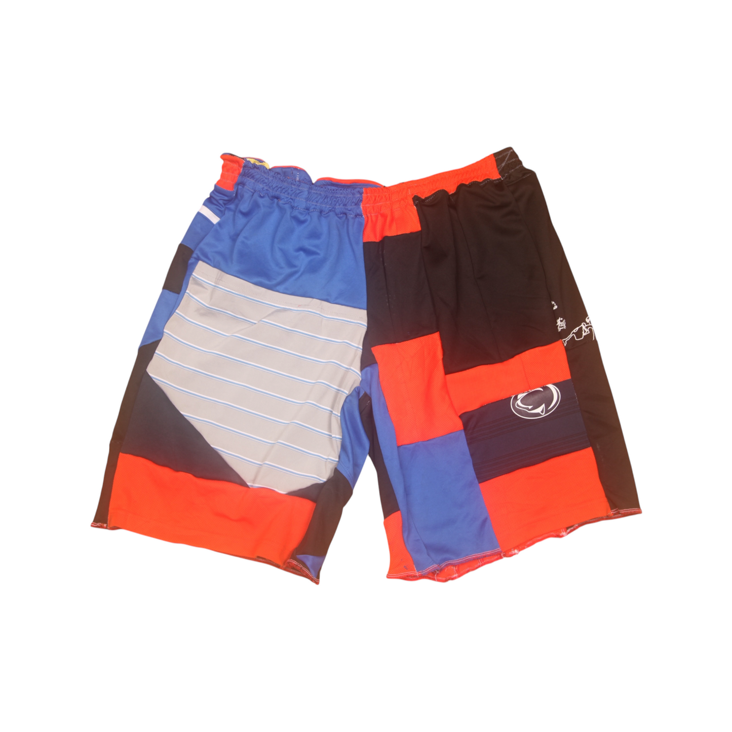 Reworked Patchwork Sports Shorts