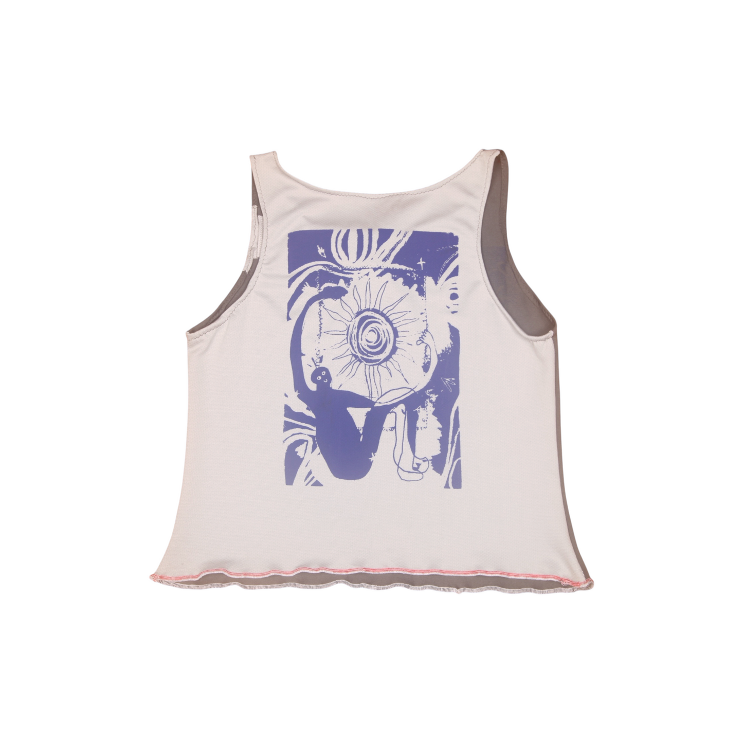 Reworked Screenprint Vest Top (UK8/10)