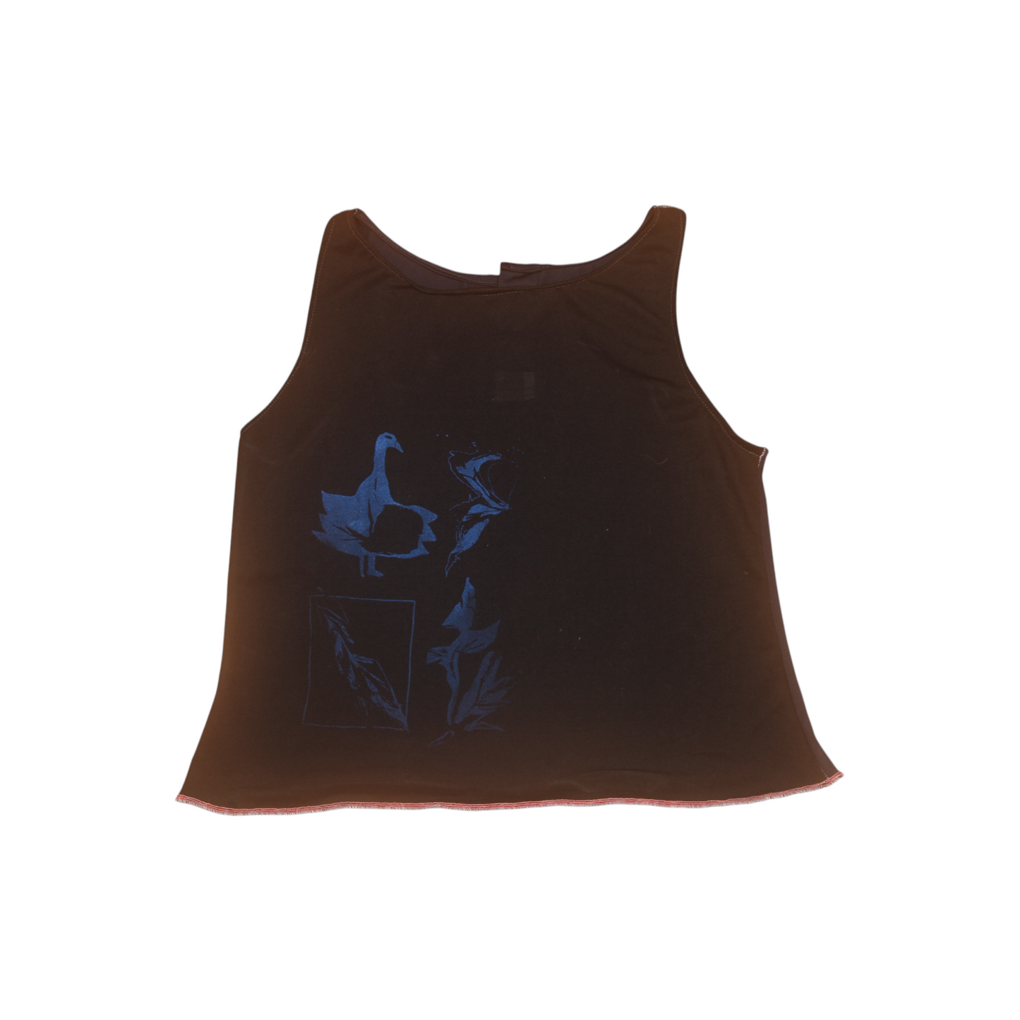 Reworked Screenprint Vest Top (UK12/14)