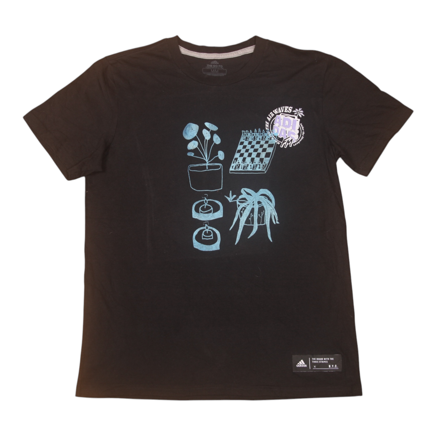 Upcycled Screenprint T-shirt (M)