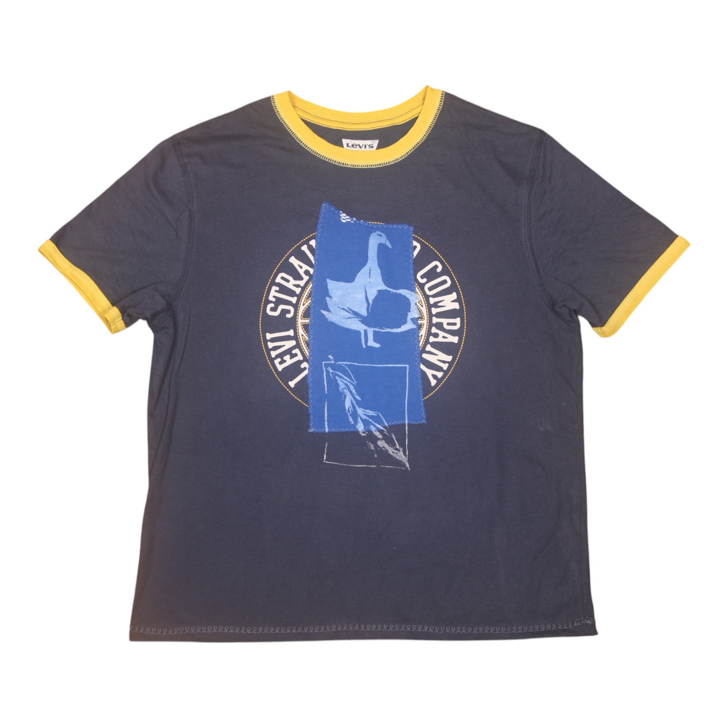 Upcycled Screenprint T-shirt (S)