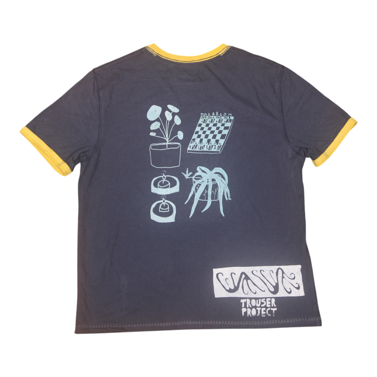 Upcycled Screenprint T-shirt (S)