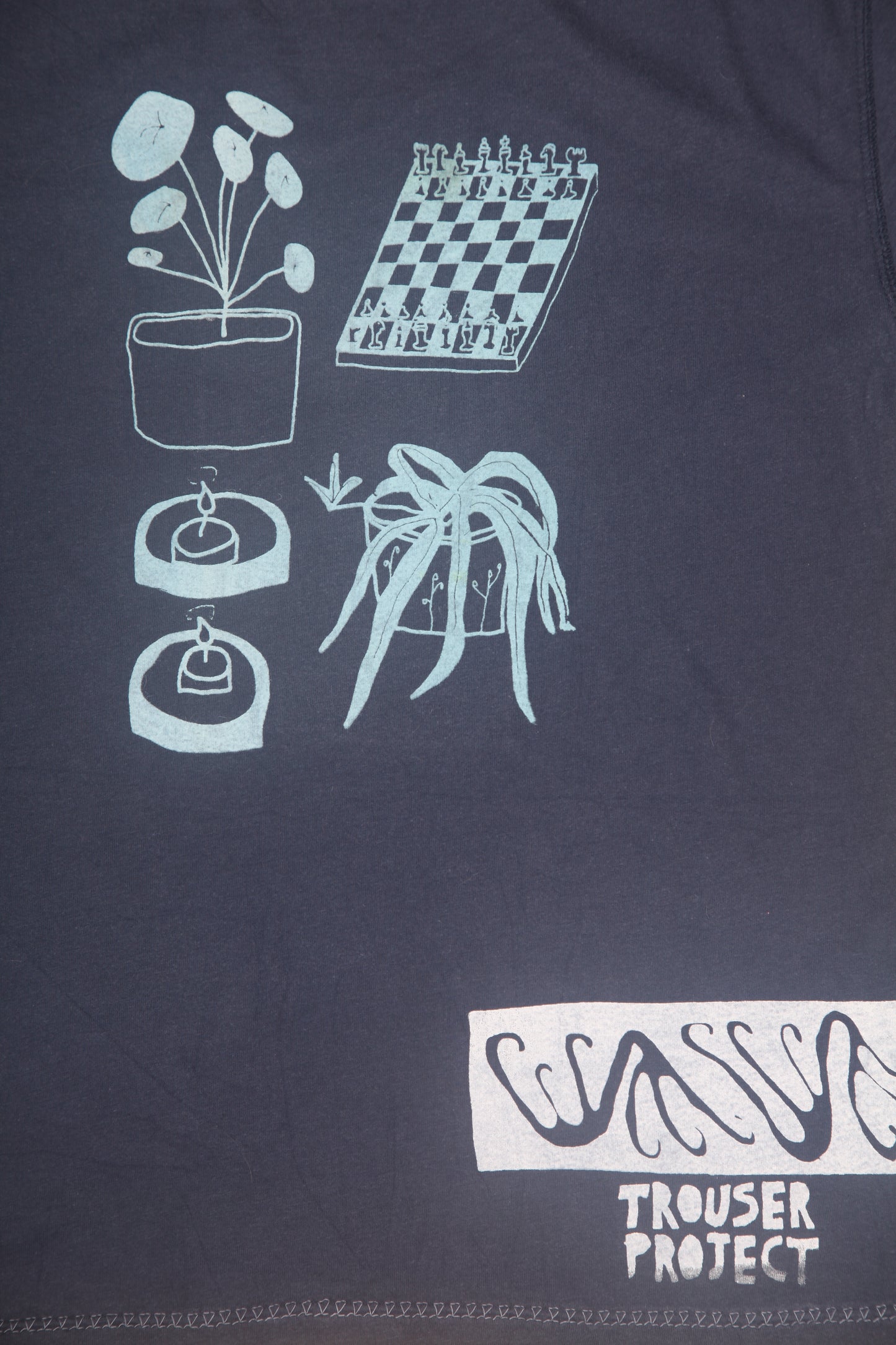 Upcycled Screenprint T-shirt (S)