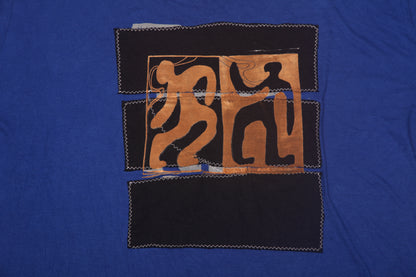 Upcycled Illustrated Screenprint T-shirt (XXL)