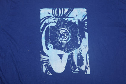 Upcycled Illustrated Screenprint T-shirt (XXL)