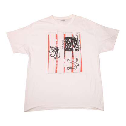 Upcycled Screenprint T-shirt (L)