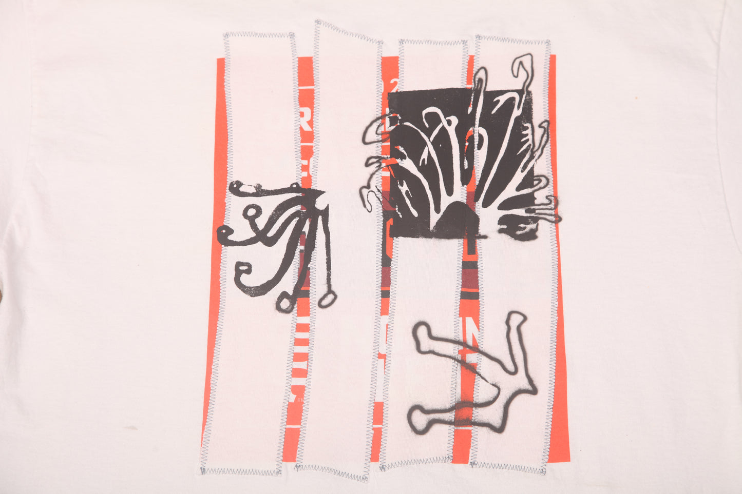 Upcycled Screenprint T-shirt (L)
