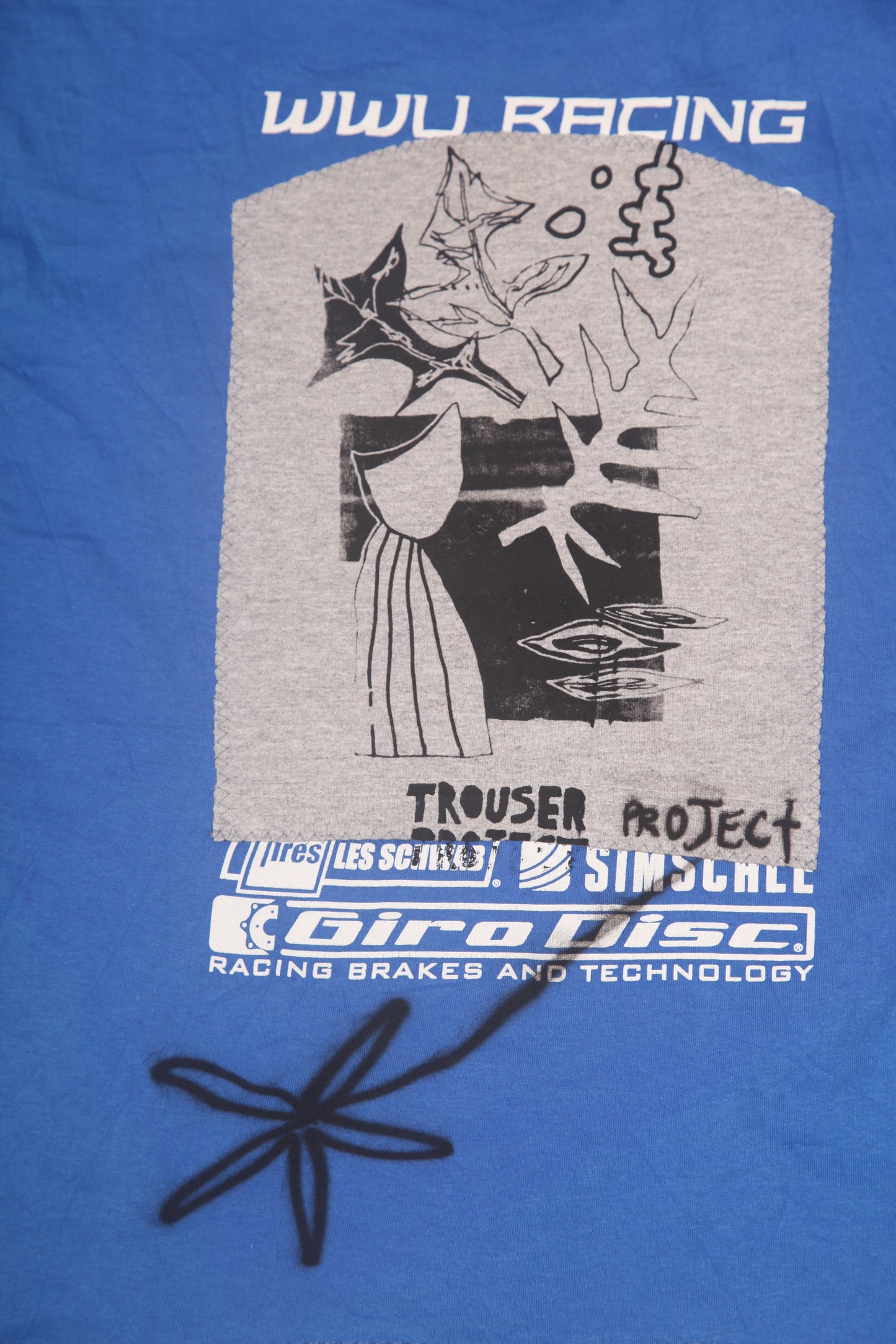 Upcycled Screenprint T-shirt (M)