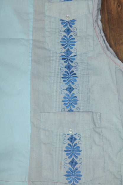 Tie up waistcoat reversible top (M)