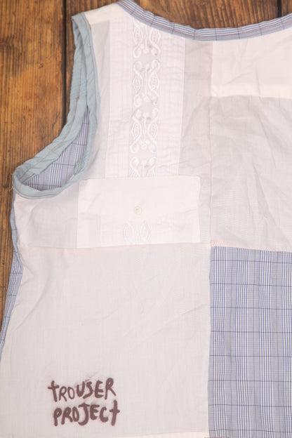 Tie up waistcoat reversible top (S)