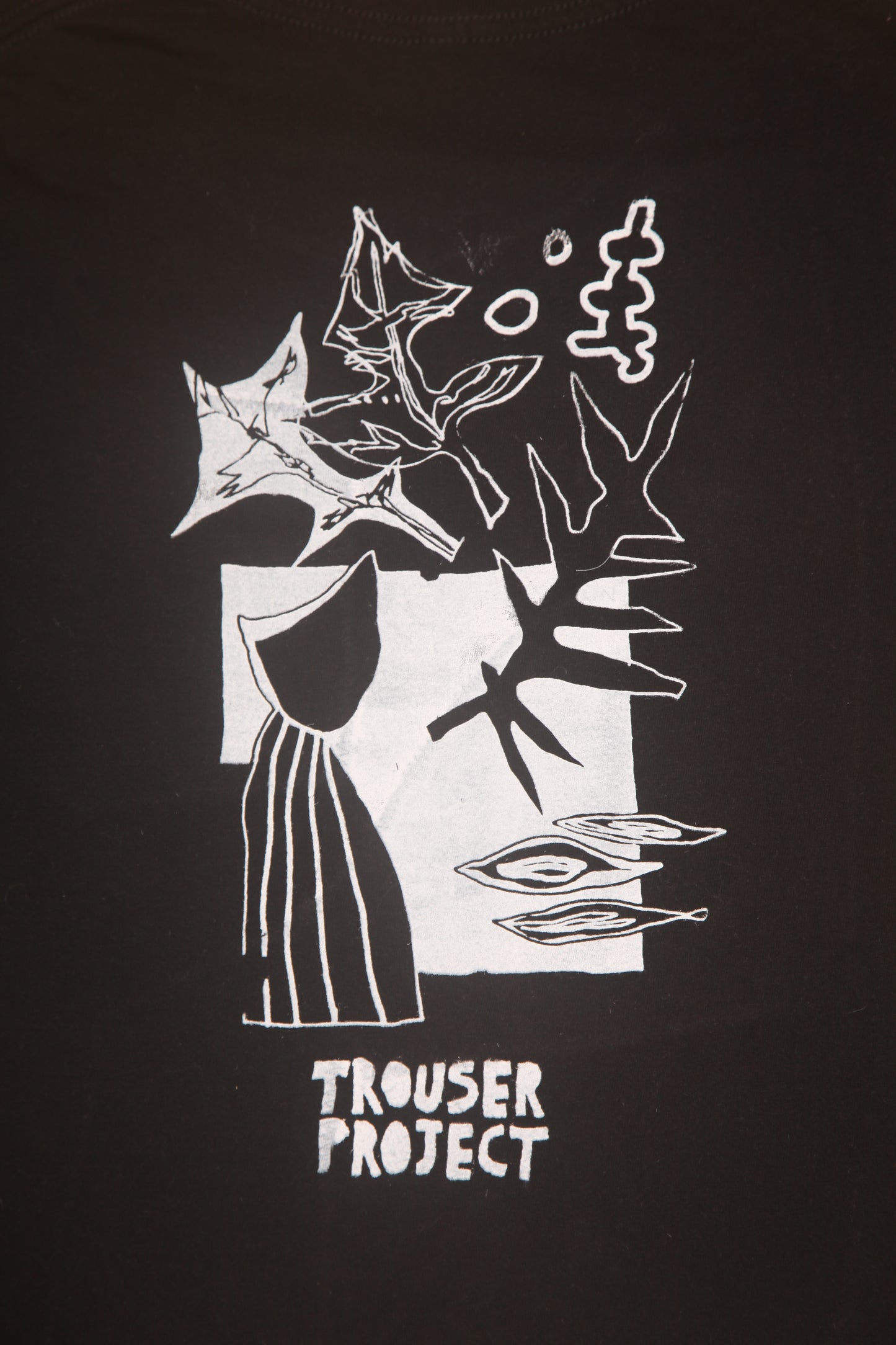 Short Sleeve Crop Screenprint Tee (UK6/8)