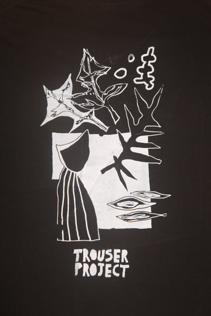 Short Sleeve Crop Screenprint Tee (UK6/8)