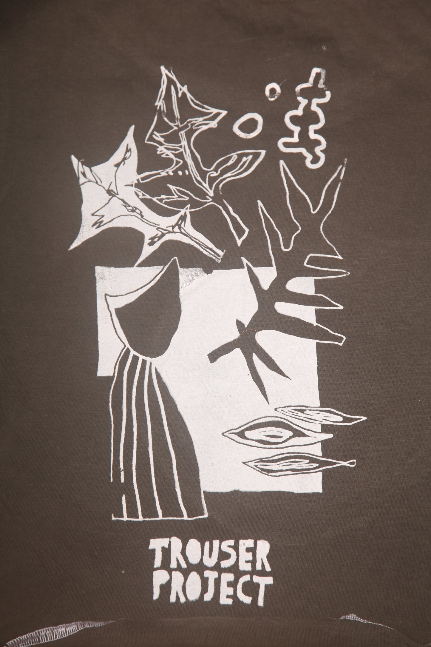 Short Sleeve Crop Screenprint Tee (UK6/8)