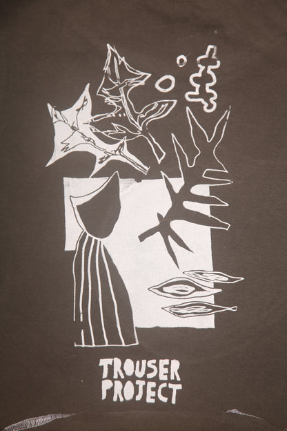 Short Sleeve Crop Screenprint Tee (UK6/8)