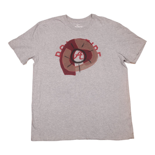 Upcycled Illustrated Screenprint T-shirt (M)