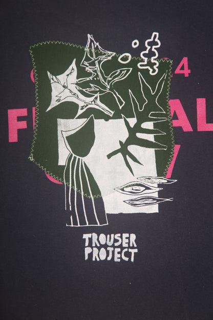Short Sleeve Crop Screenprint Tee (UK10/12)
