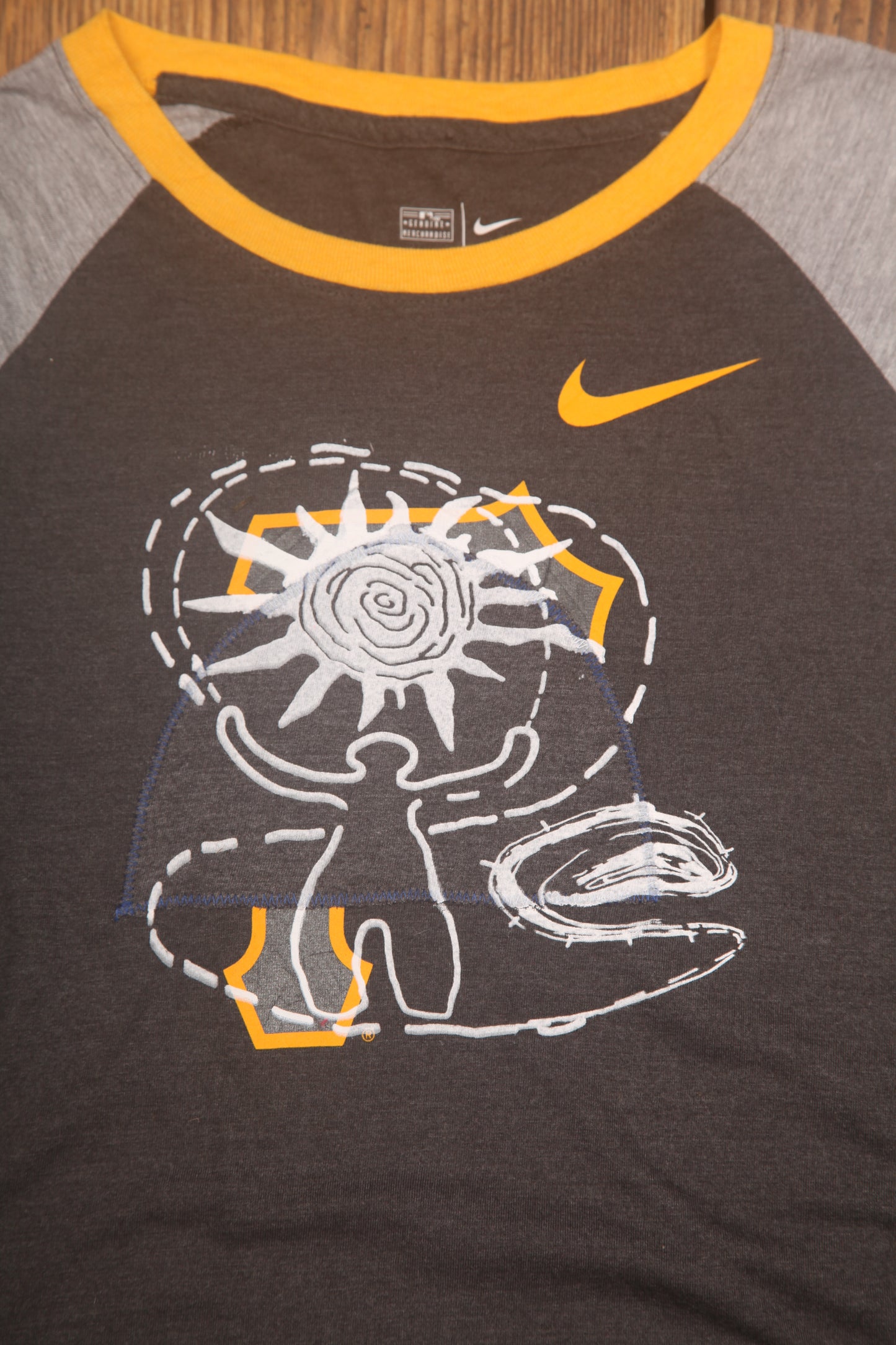 Upcycled Screenprint T-shirt (M)