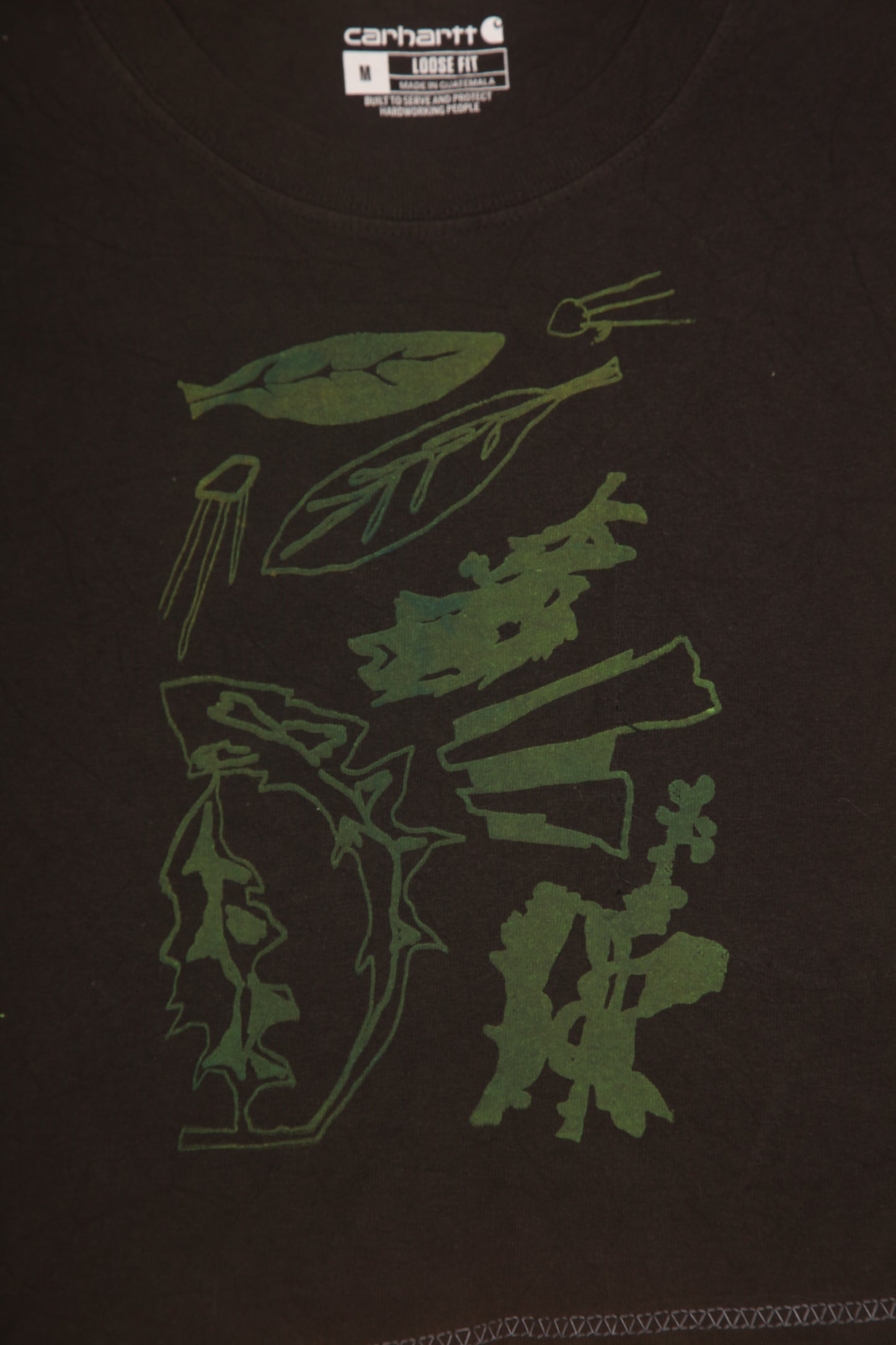 Short Sleeve Crop Screenprint Tee (UK8/10)