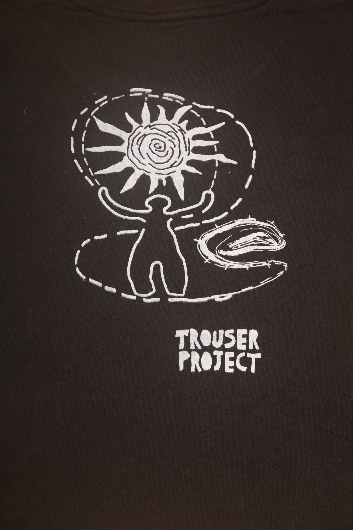 Short Sleeve Crop Screenprint Tee (UK8/10)