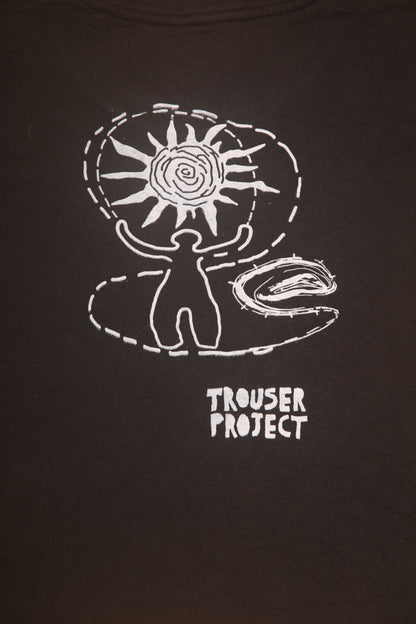 Short Sleeve Crop Screenprint Tee (UK8/10)