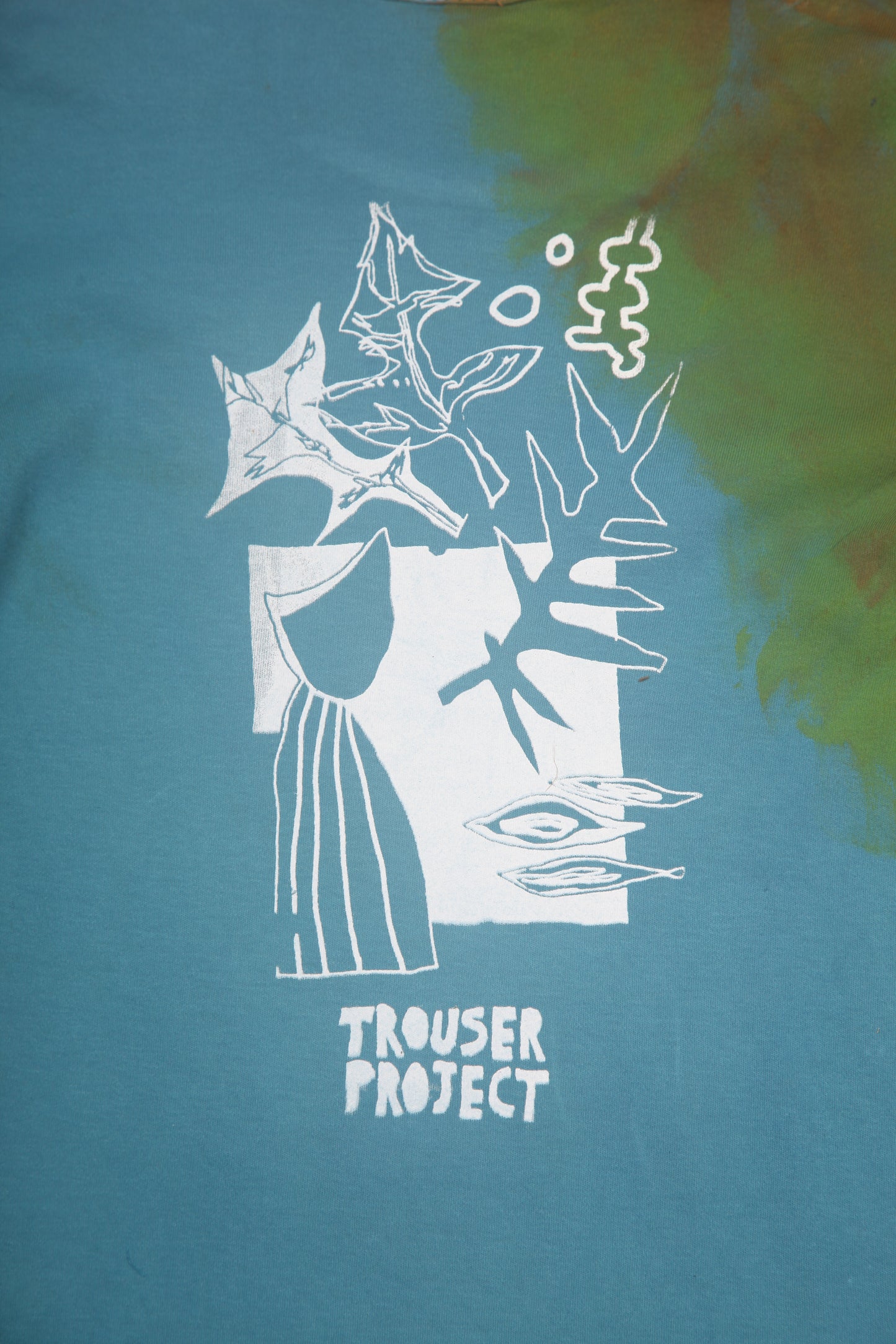 Long Sleeve Screenprint Fitted Tee (UK8/10)