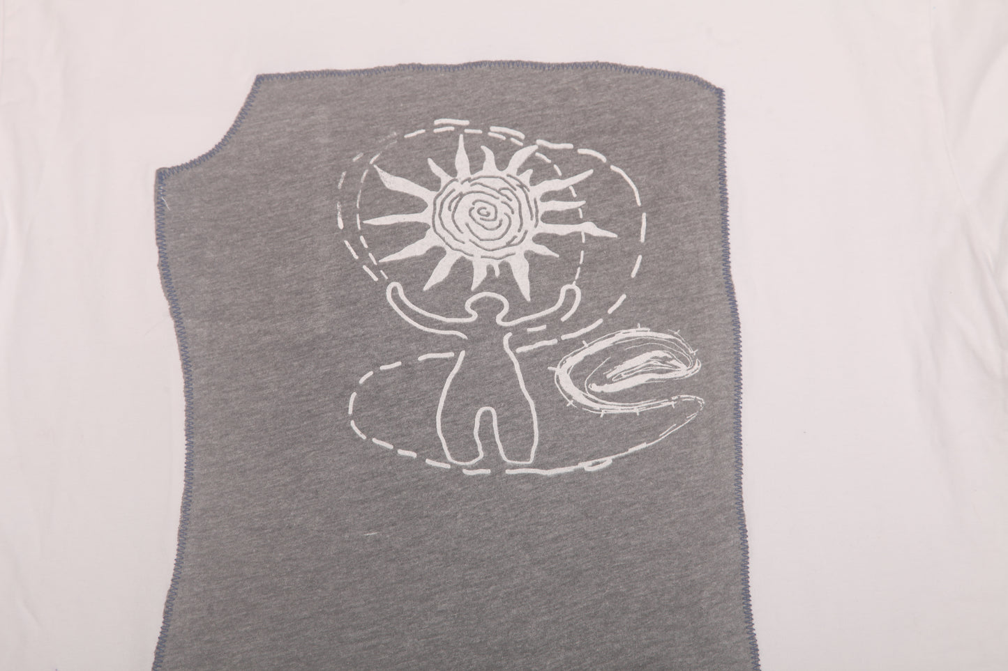 Upcycled Screenprint T-shirt (XL)