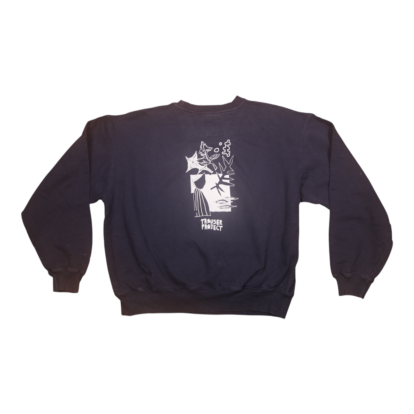Vintage Upcycled Screenprint Jumper (XL)