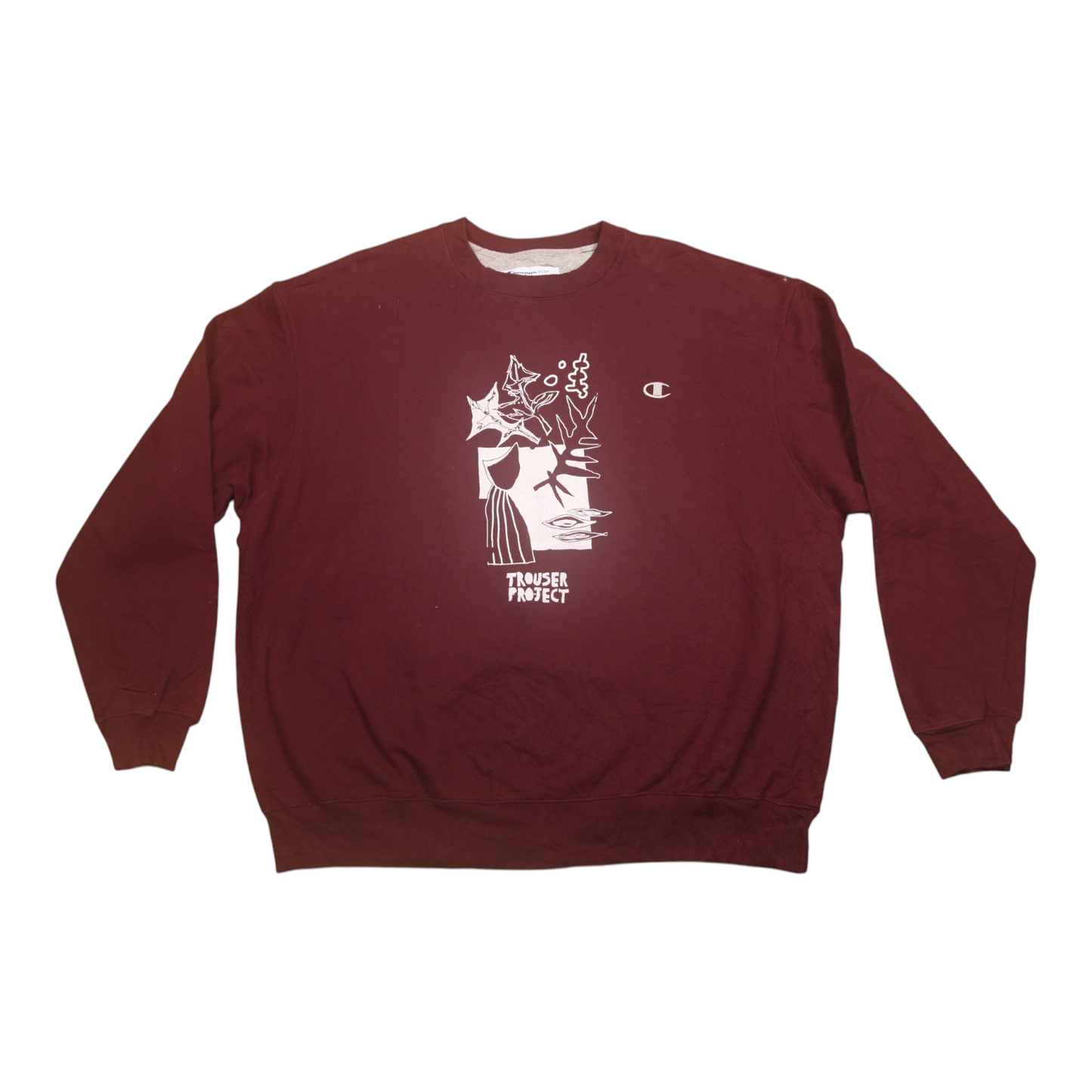 Vintage Upcycled Screenprint Jumper (2XL)