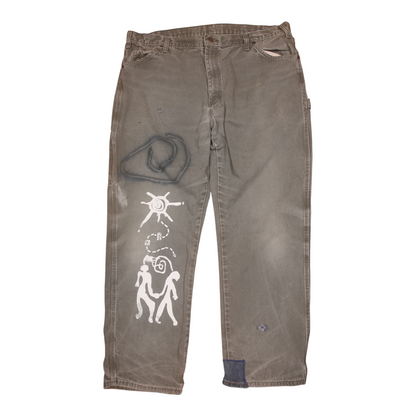 Upcycled Vintage Dickies Jeans (W40)