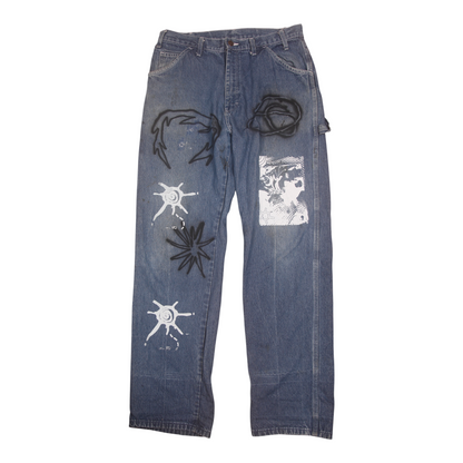 Upcycled Vintage Dickies Jeans (W34)