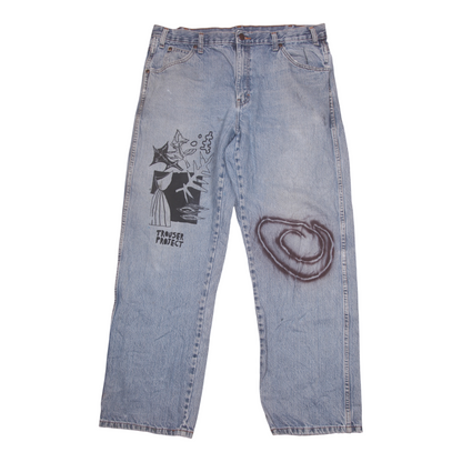 Upcycled Vintage Dickies Jeans (W36)