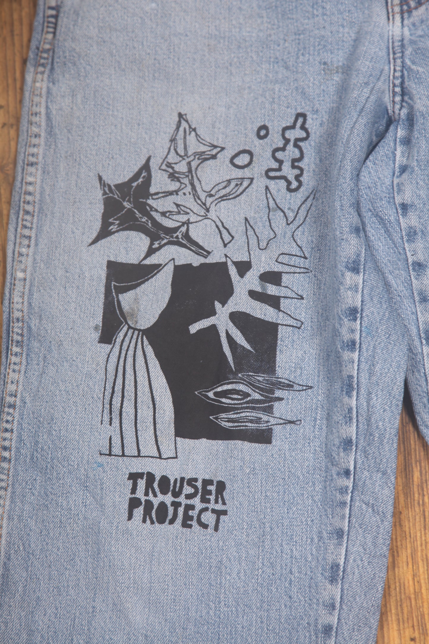 Upcycled Vintage Dickies Jeans (W36)