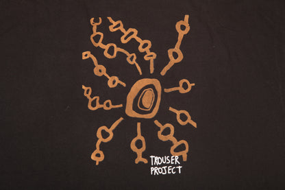 Upcycled Illustrated Screenprint T-shirt (XXL)