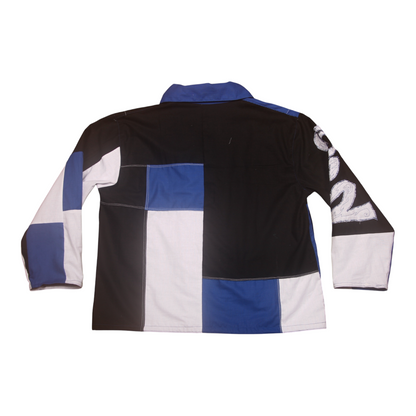 Patchwork Jacket made from Second Hand Materials (M)