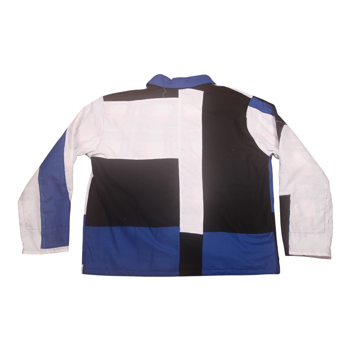 Patchwork Jacket made from Second Hand Materials (L)