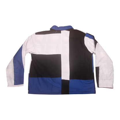 Patchwork Jacket made from Second Hand Materials (L)