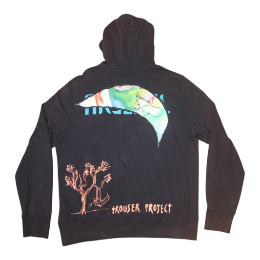 Vintage Nike Screenprint Hoodie (L)