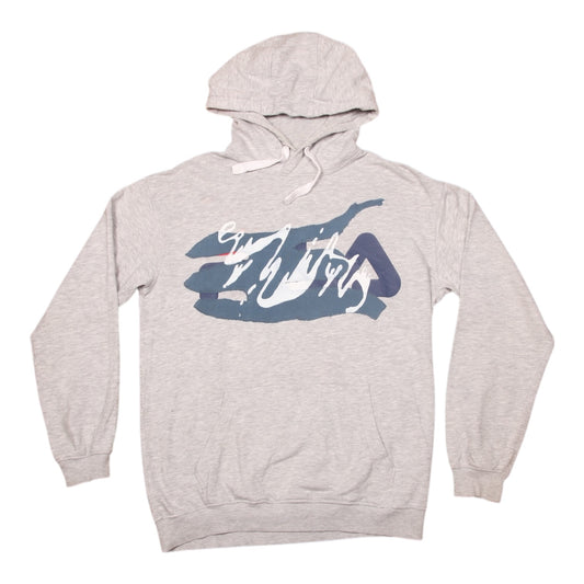 Vintage Upcycled Screenprint Hoodie (S)