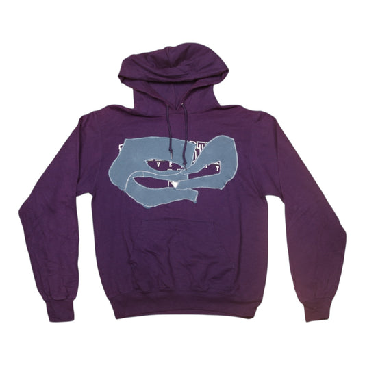 Vintage Upcycled Screenprint Hoodie (S)